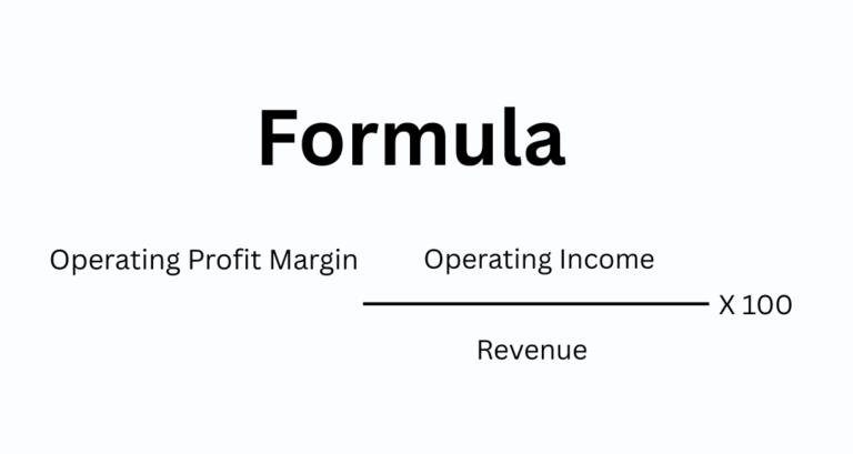 Operating Profit Margin Formula