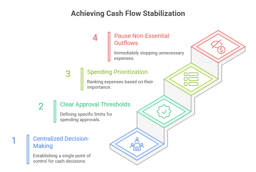 True cash flow stabilisation